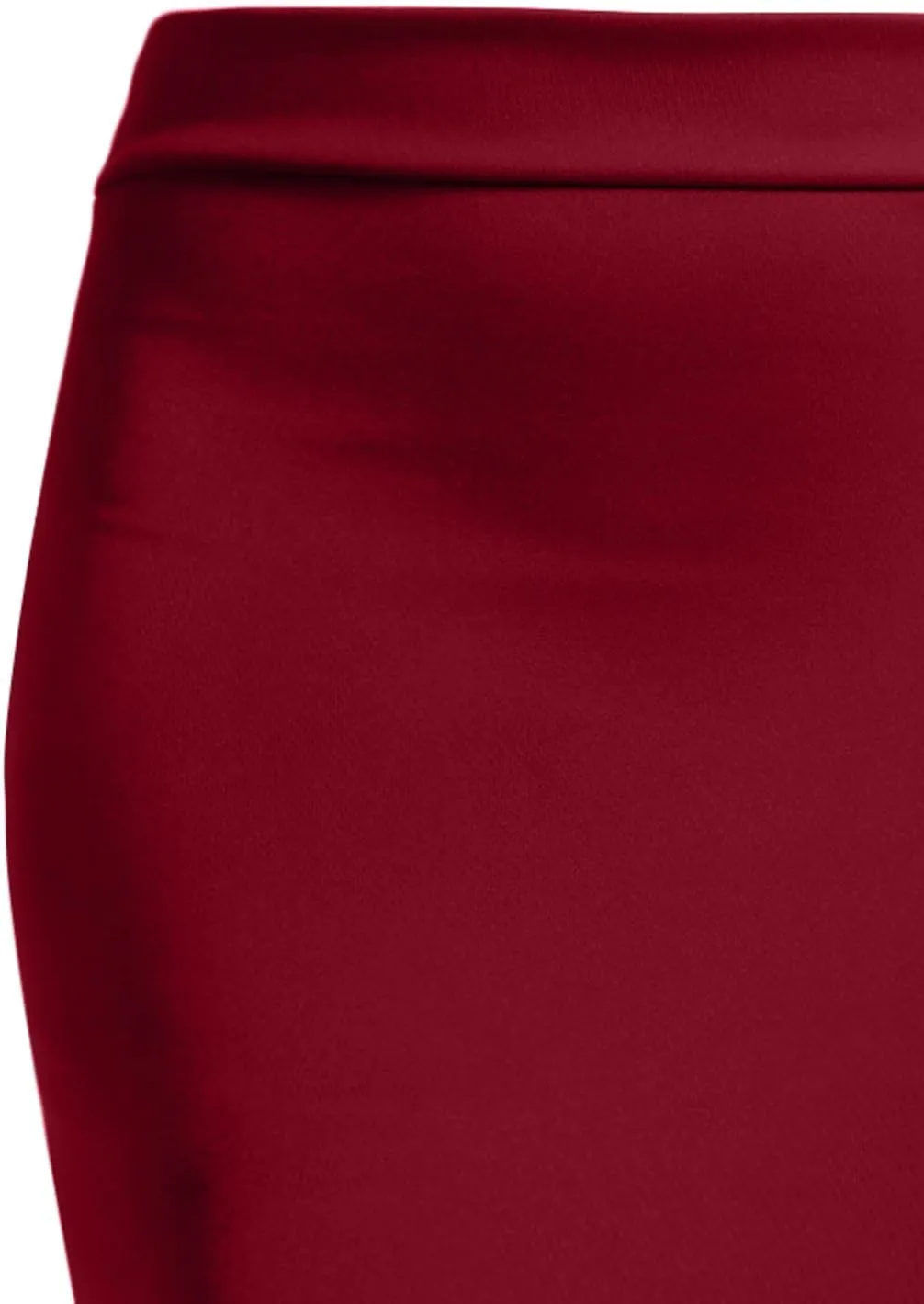 NE PEOPLE Women's Mini Skirt  Stretch Knit Bodycon Slim Fit Pencil Solid Skirts Made in USA