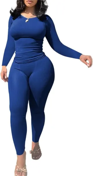 Nimsruc Two Piece Outfits For Women Casual Jogging Suits