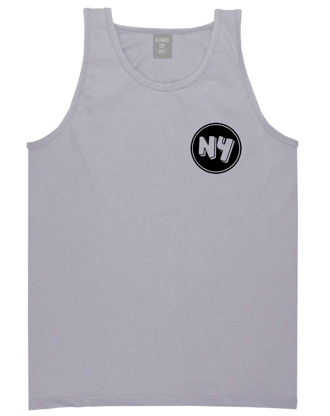 NY Circle Chest Logo Tank Top