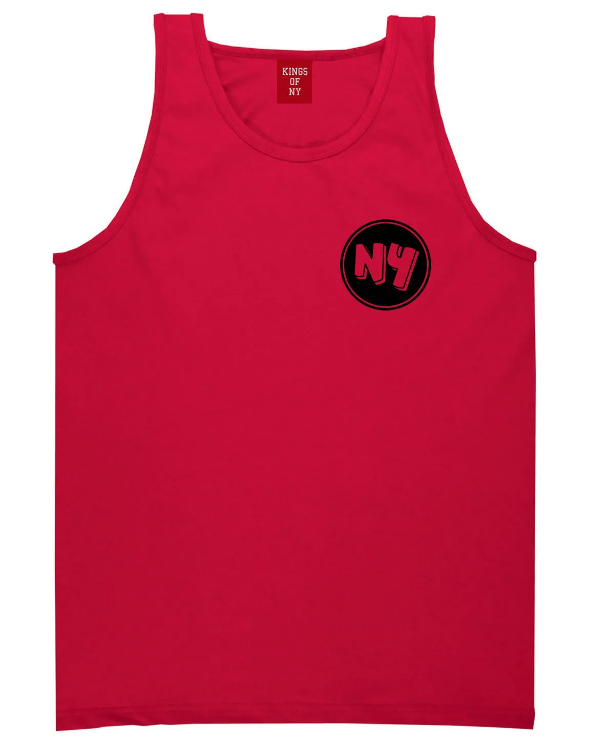 NY Circle Chest Logo Tank Top