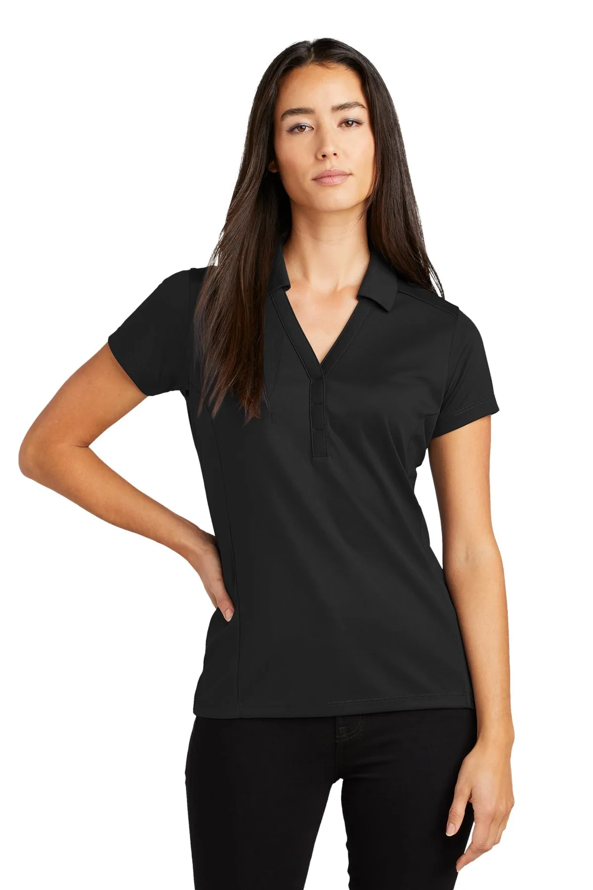 OGIO Ladies Framework Custom Polos, Blacktop