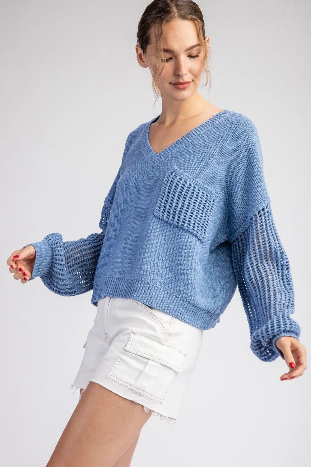 One Knit Long Sleeve Sweater