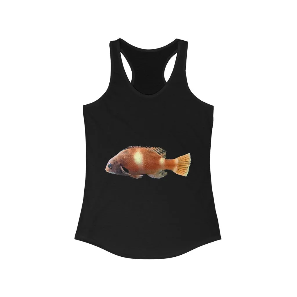 Orange Fish Women's Ideal Racerback Tank