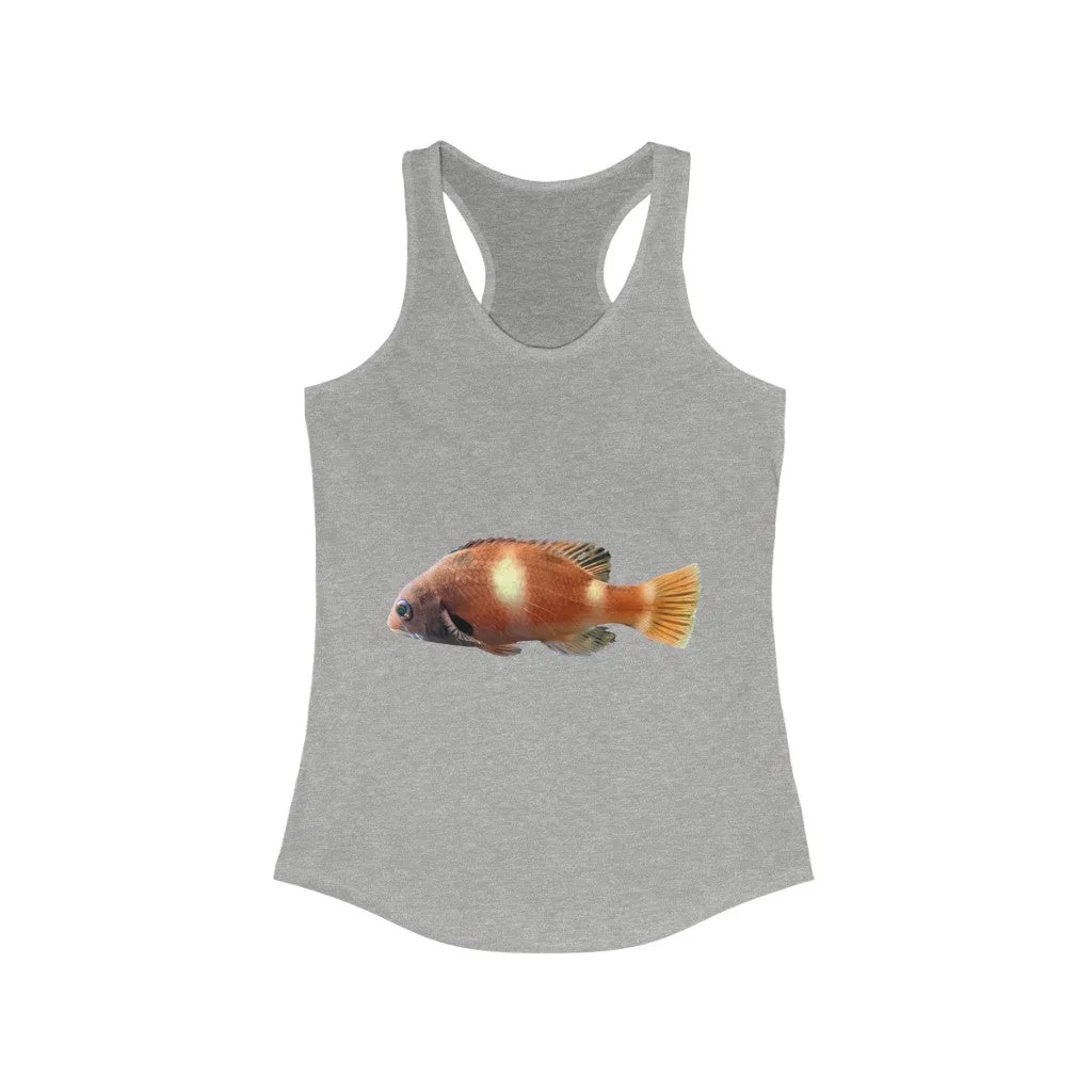 Orange Fish Women's Ideal Racerback Tank