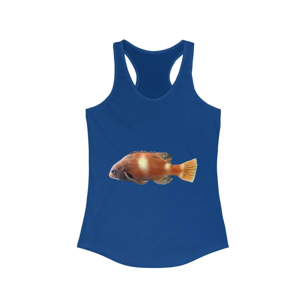 Orange Fish Women's Ideal Racerback Tank