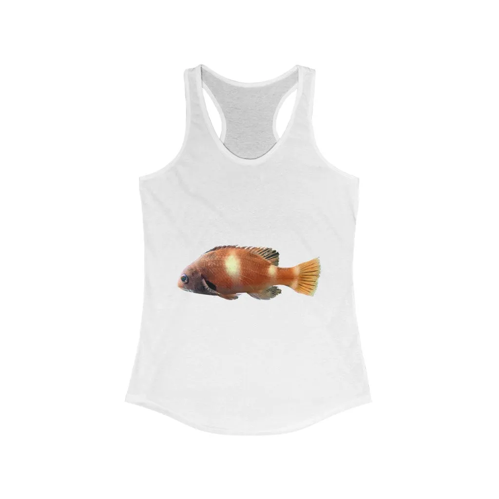 Orange Fish Women's Ideal Racerback Tank
