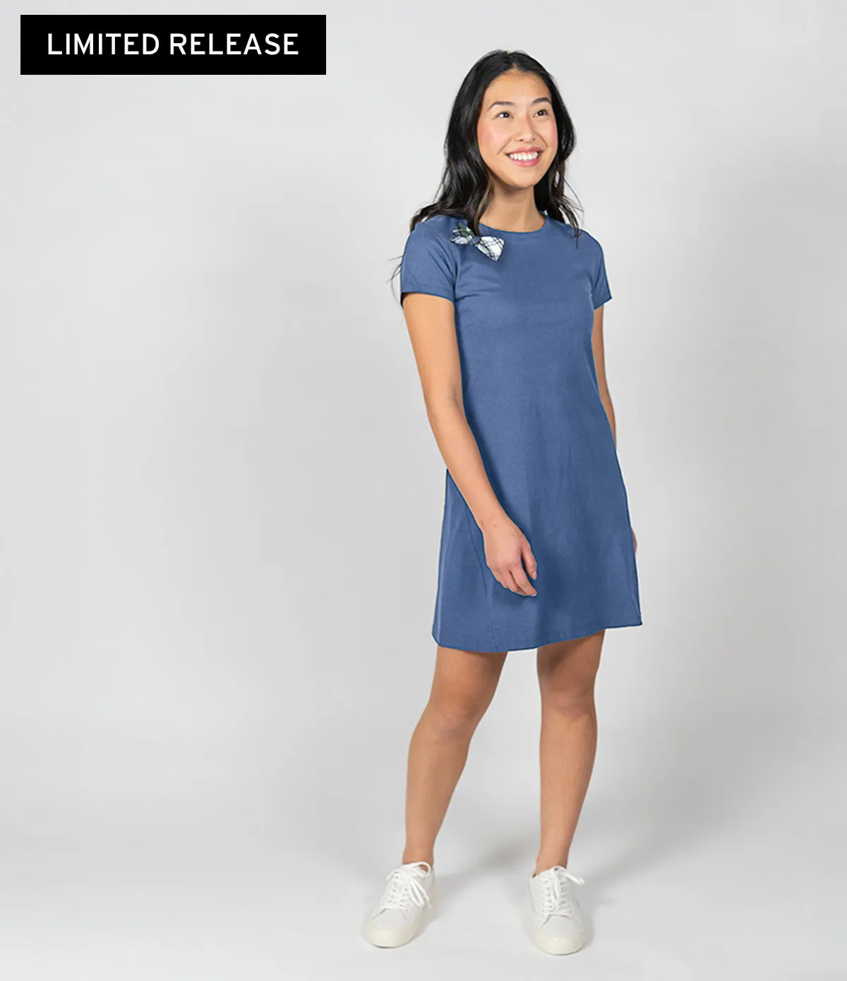 Pareto x Vermont Flannel T-Shirt Dress