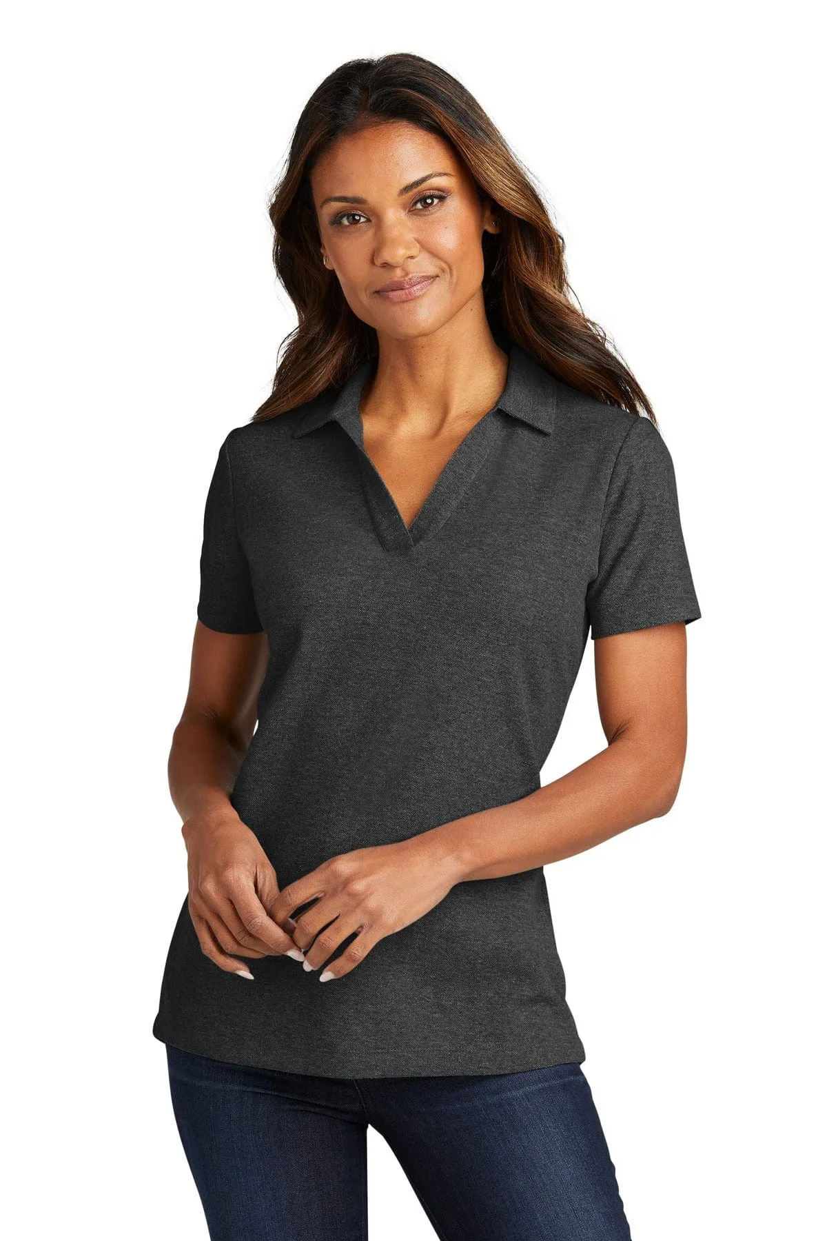 Port Authority LK867: Ladies C-FREE Cotton Blend Pique Polo