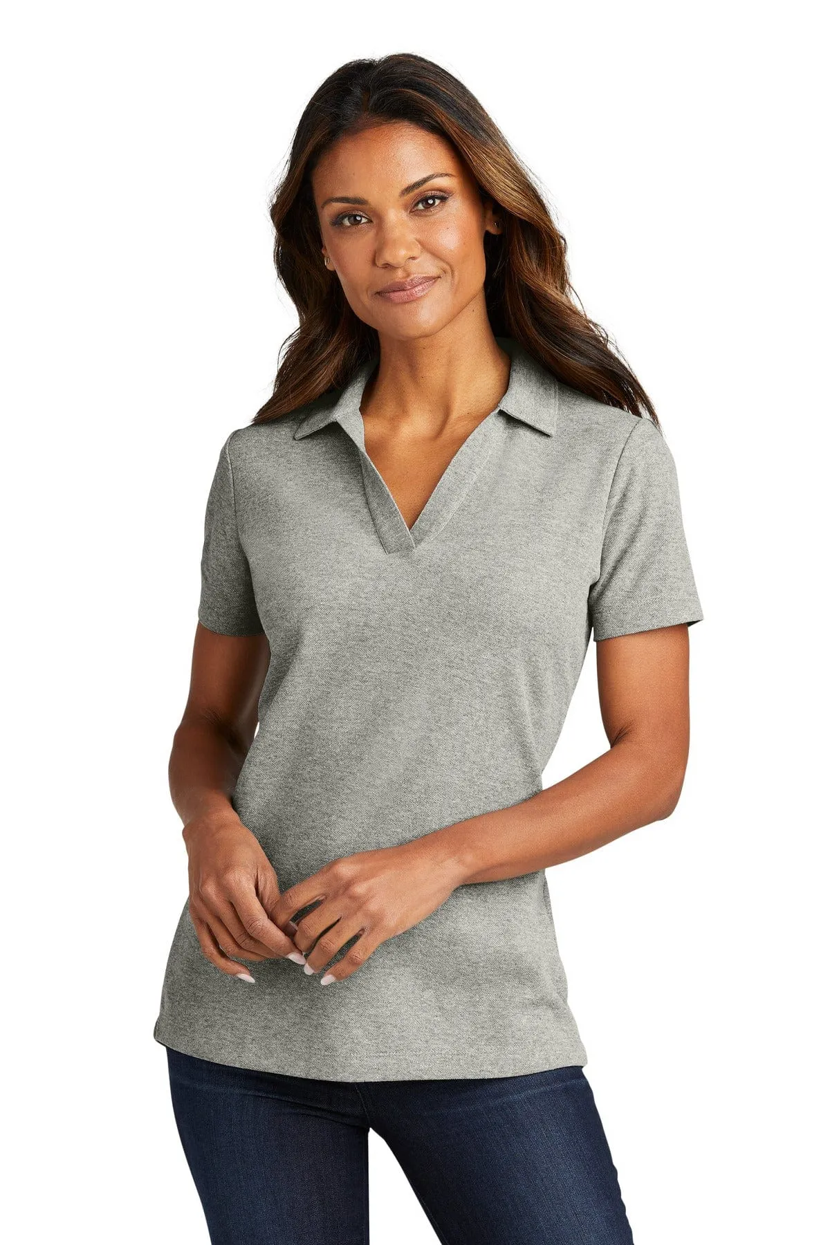 Port Authority LK867: Ladies C-FREE Cotton Blend Pique Polo