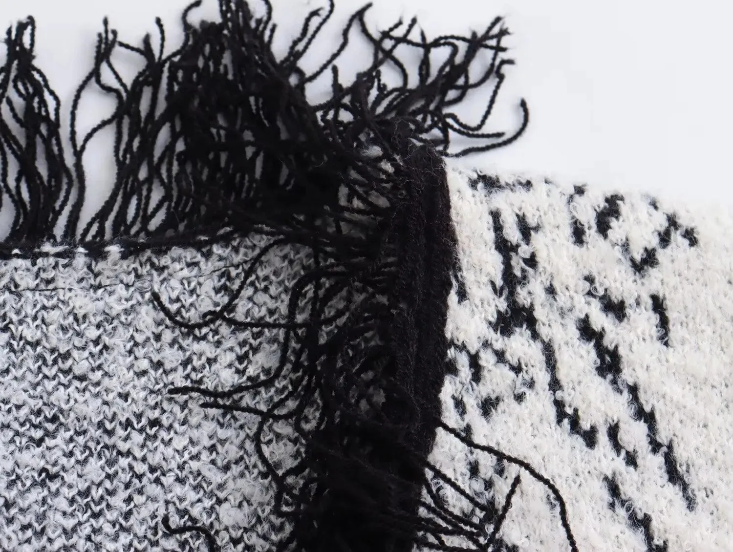 Pre Order:  Frilly Cuffs and Hems Knit Sweater