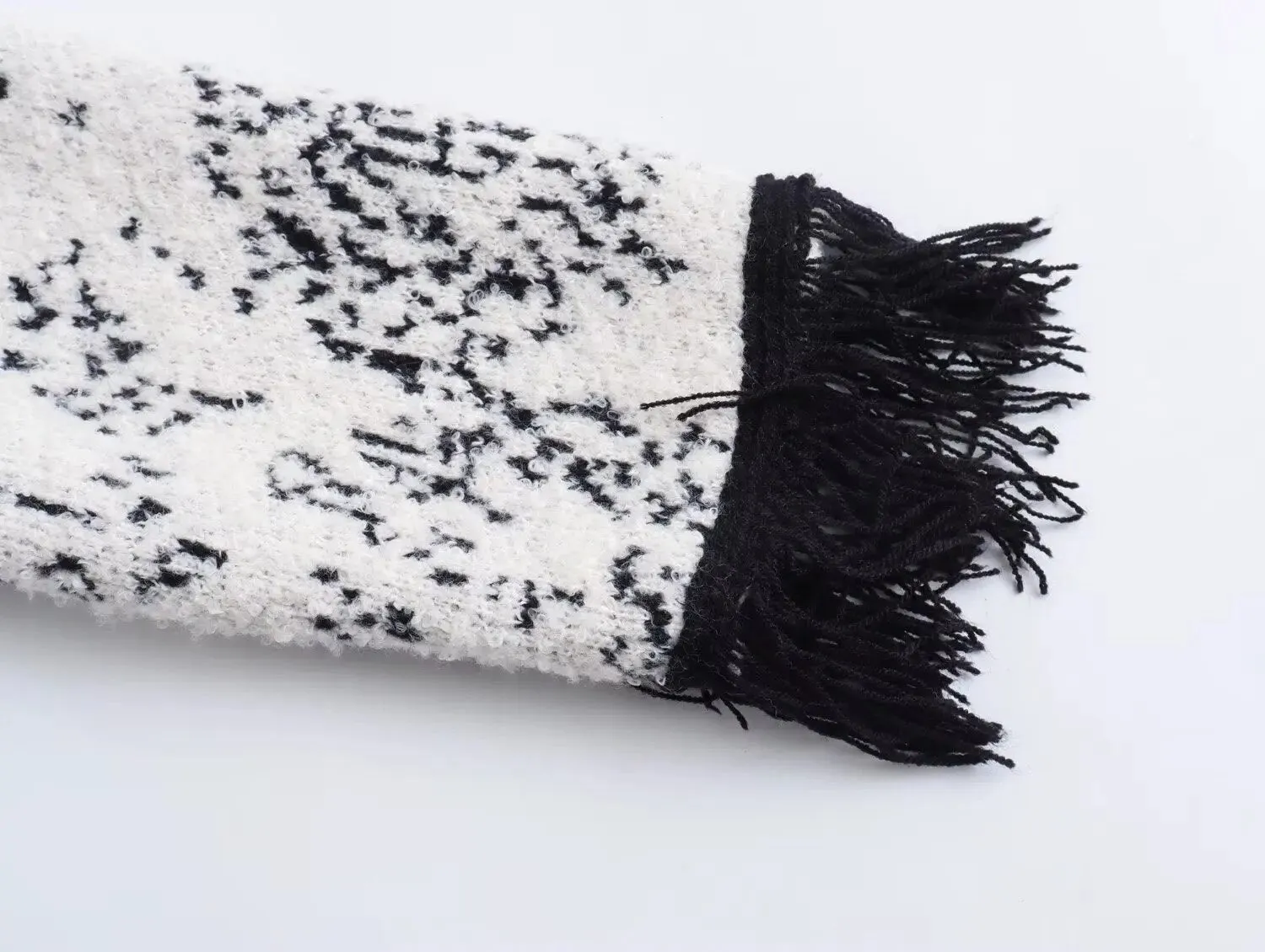 Pre Order:  Frilly Cuffs and Hems Knit Sweater