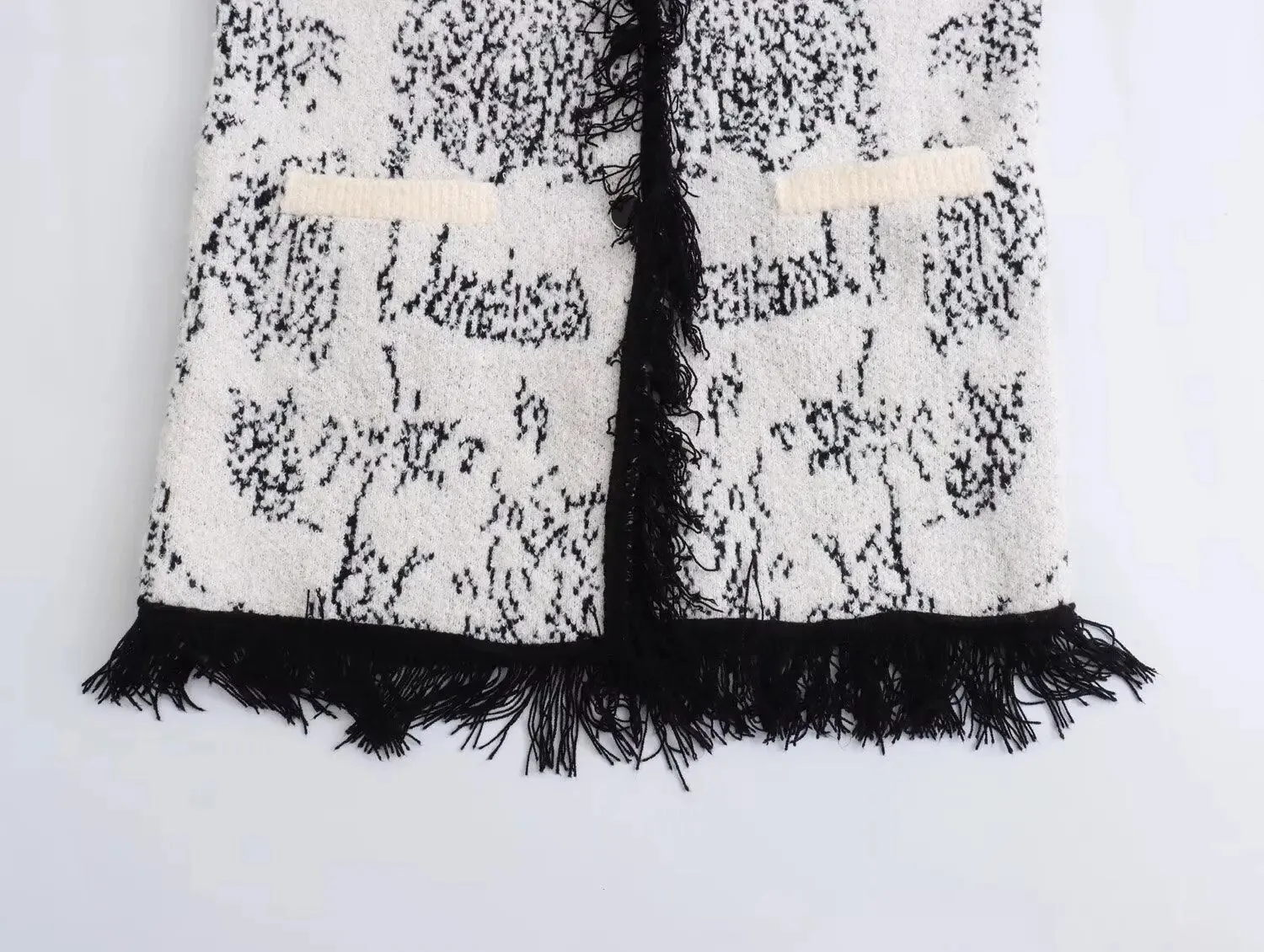 Pre Order:  Frilly Cuffs and Hems Knit Sweater
