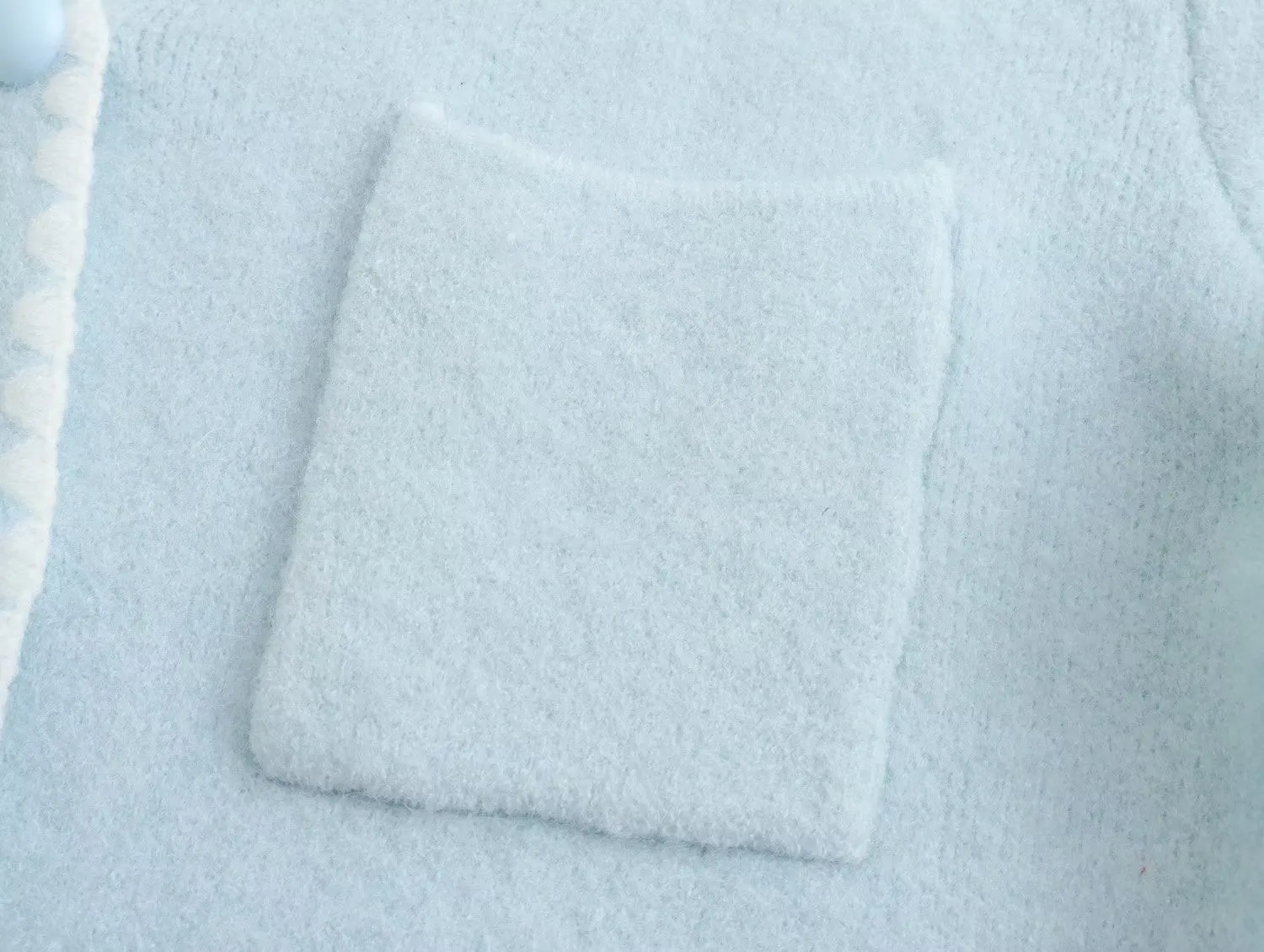 Pre Order:  Stitched Edge Accent Knit Sweater