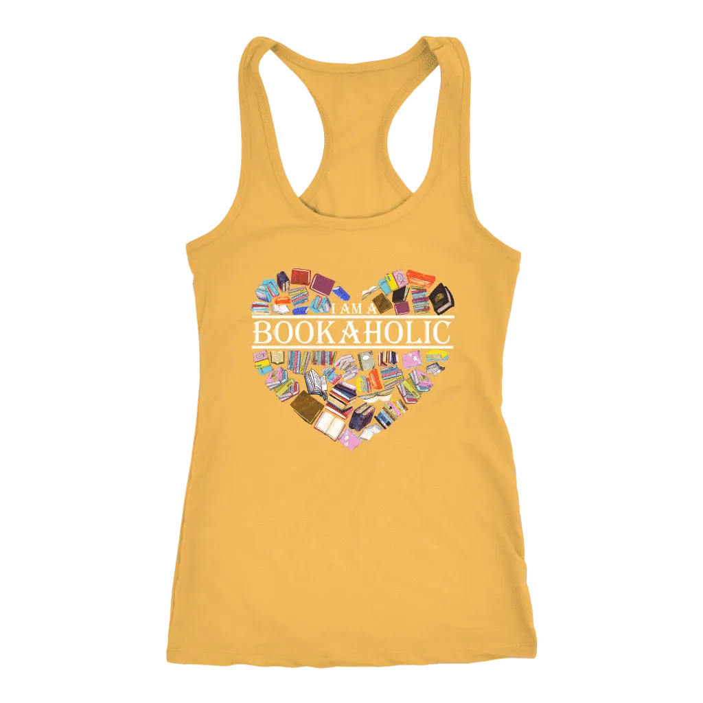 "I am a bookaholic" Women's Tank Top