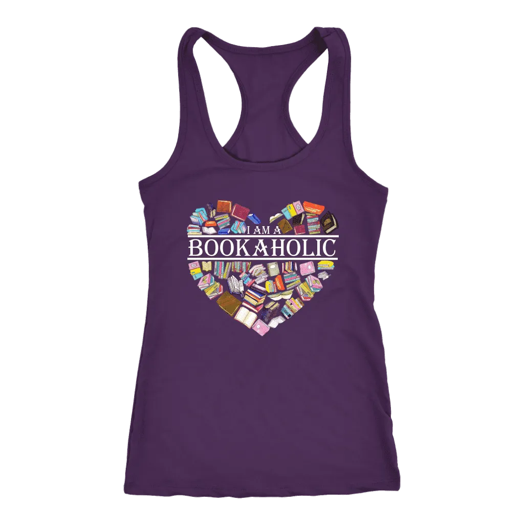 "I am a bookaholic" Women's Tank Top