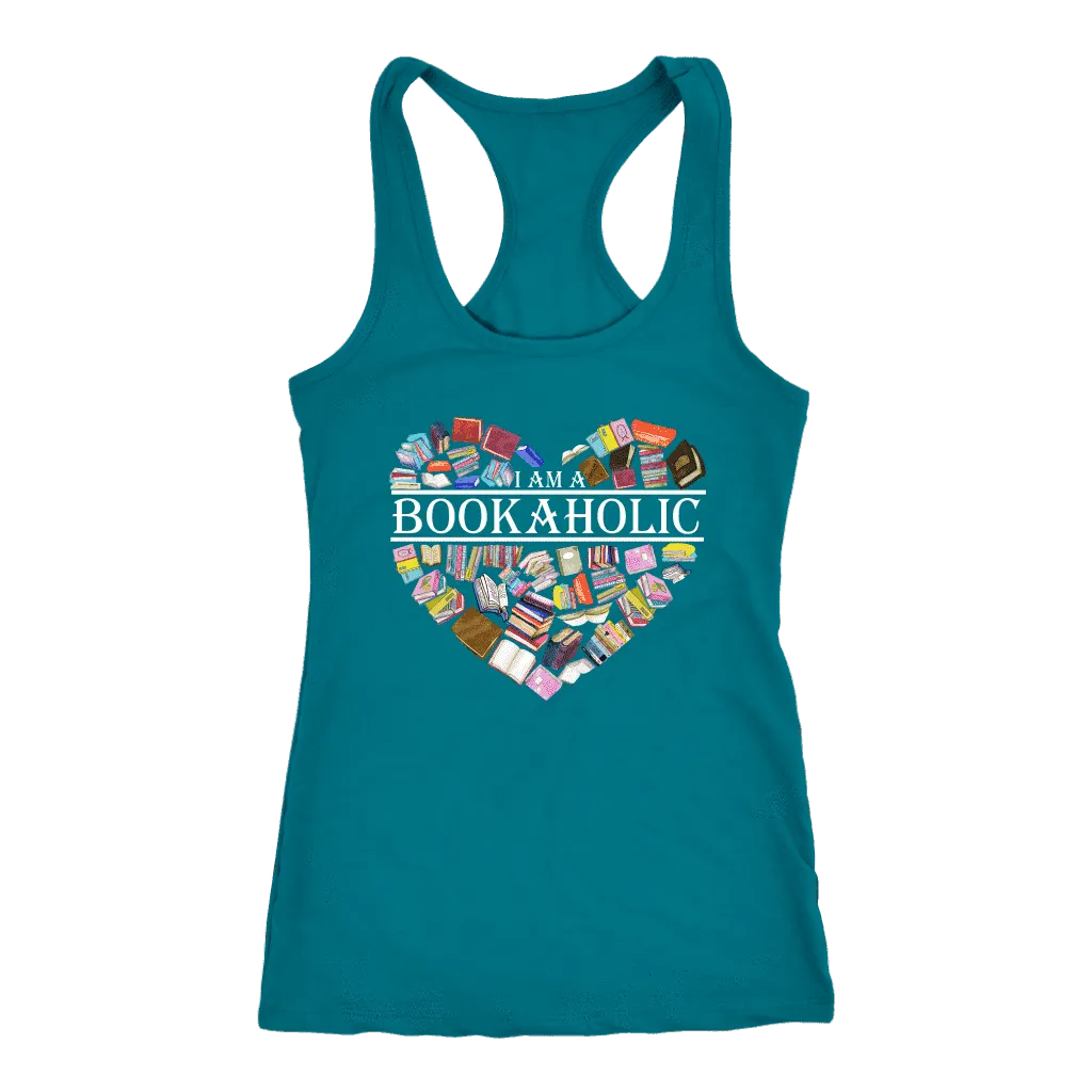 "I am a bookaholic" Women's Tank Top