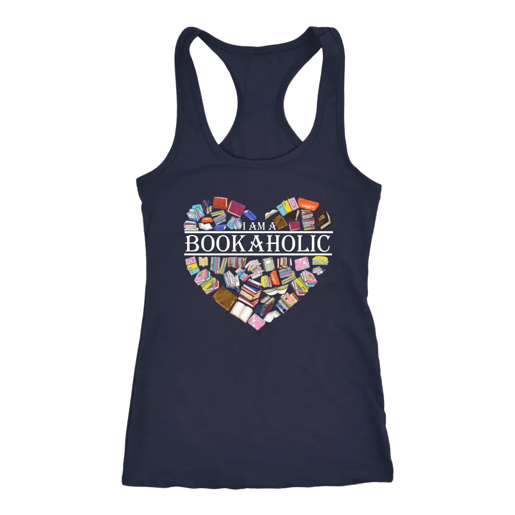 "I am a bookaholic" Women's Tank Top