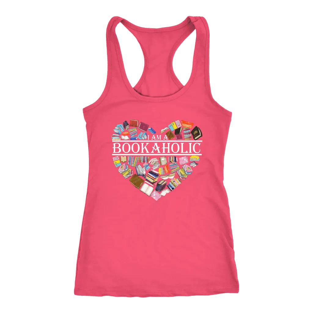 "I am a bookaholic" Women's Tank Top