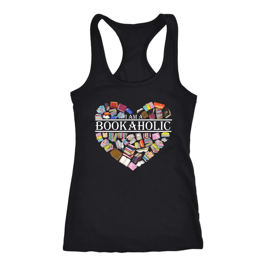 "I am a bookaholic" Women's Tank Top