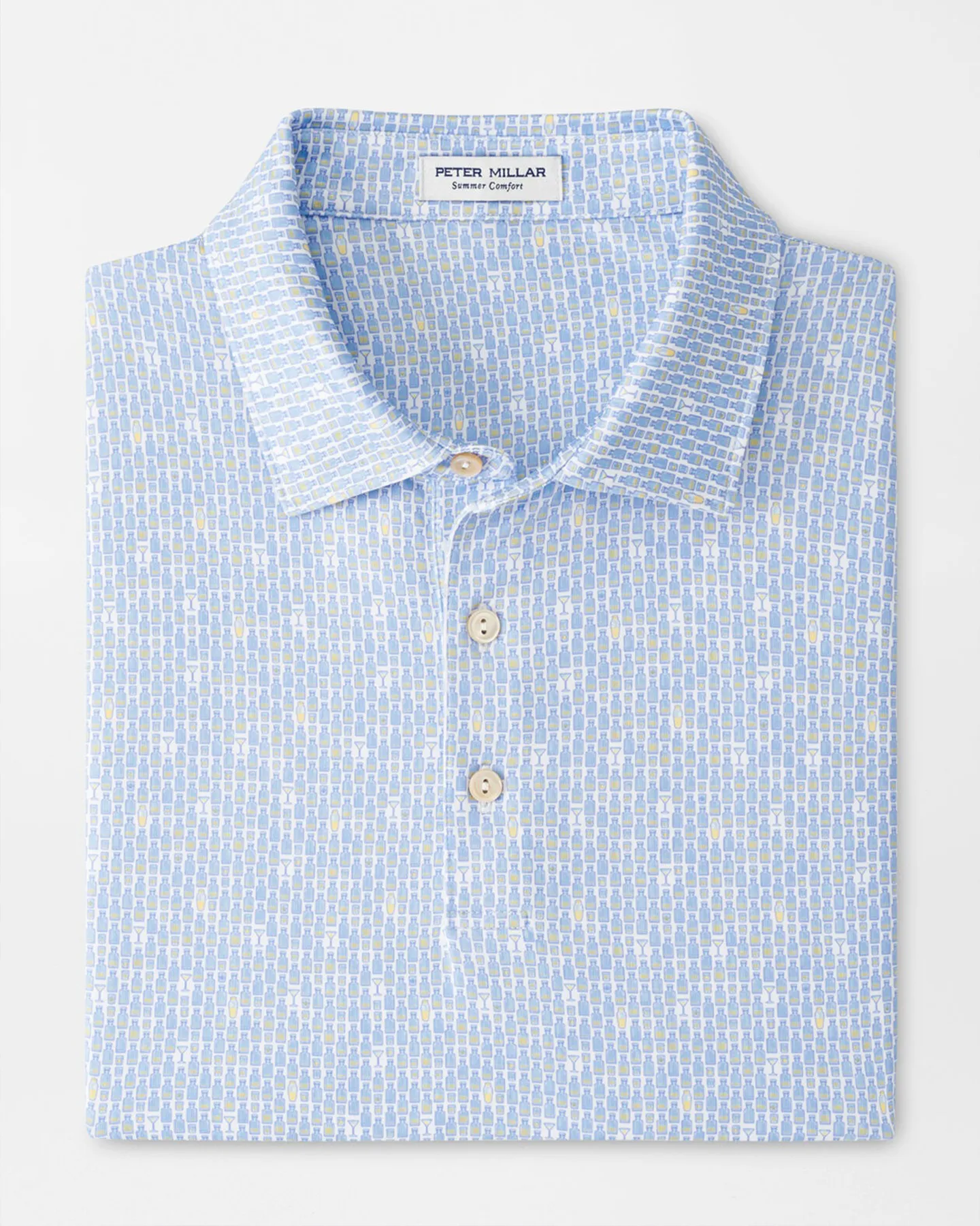 RAISE THE BAR PERFORMANCE JERSEY POLO - WHITE