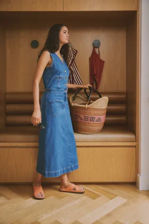 Raven Denim Sleeveless Dress