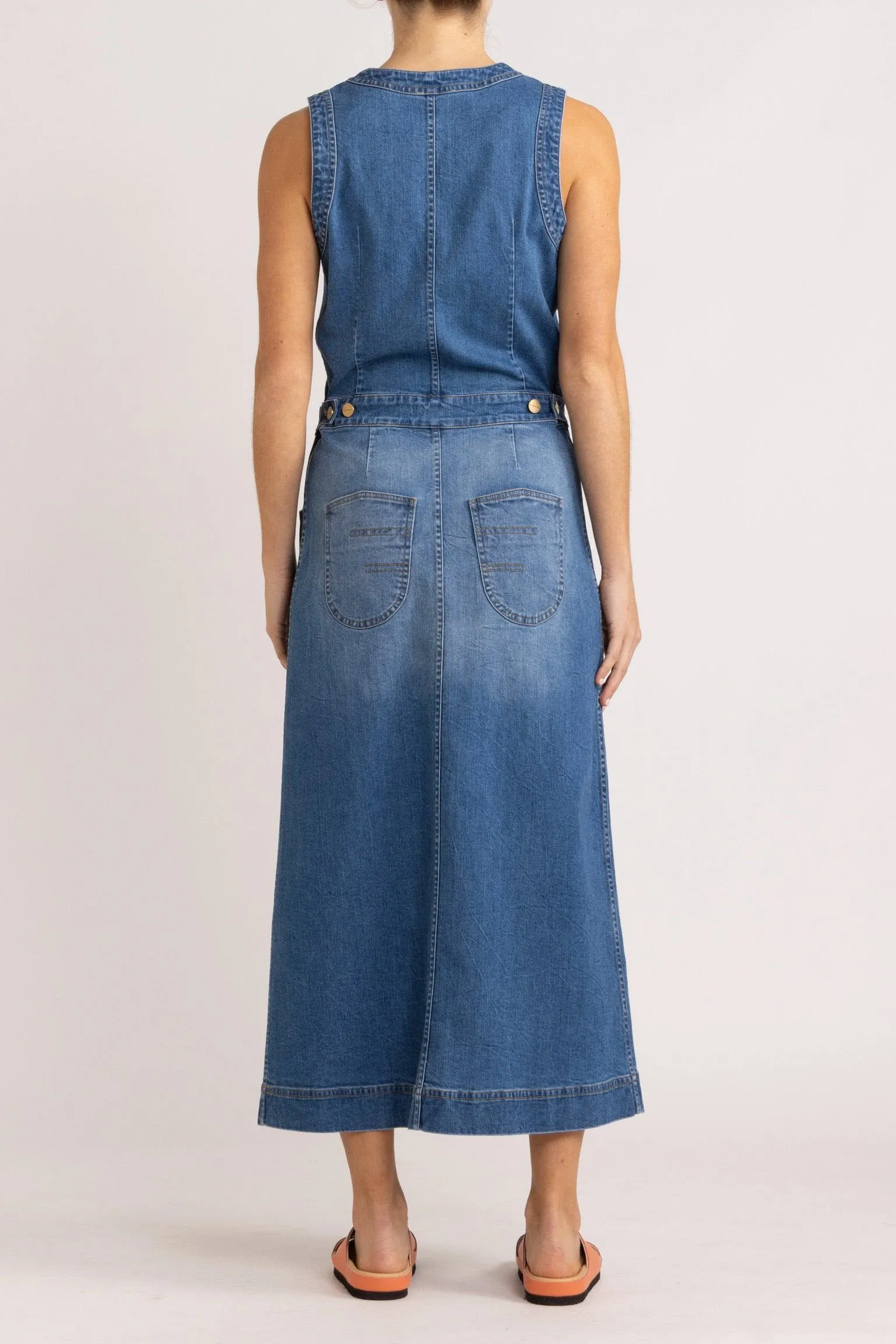 Raven Denim Sleeveless Dress