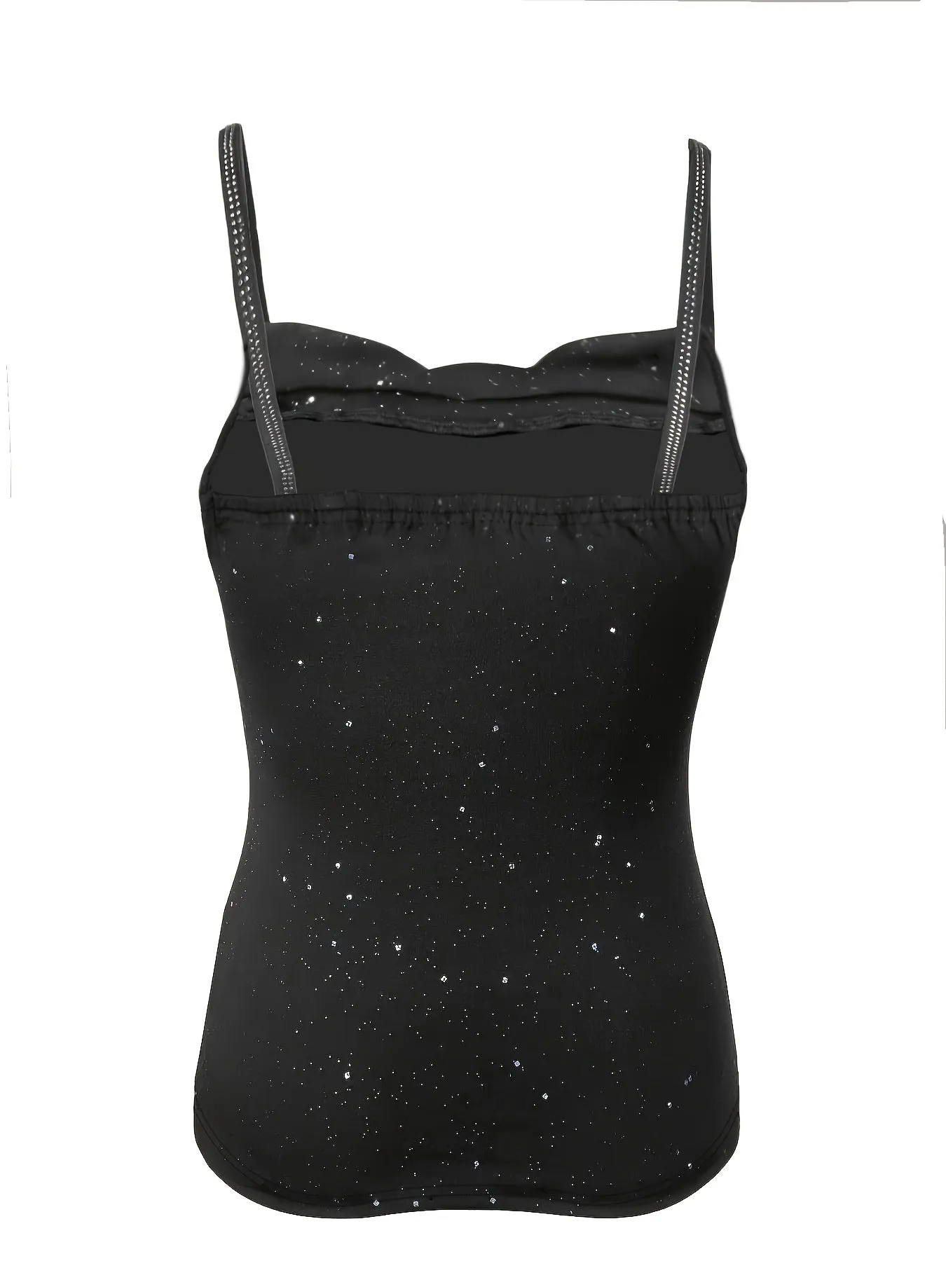Rhinestone Strap Sleeveless Cami Stylish Summer Top for Women
