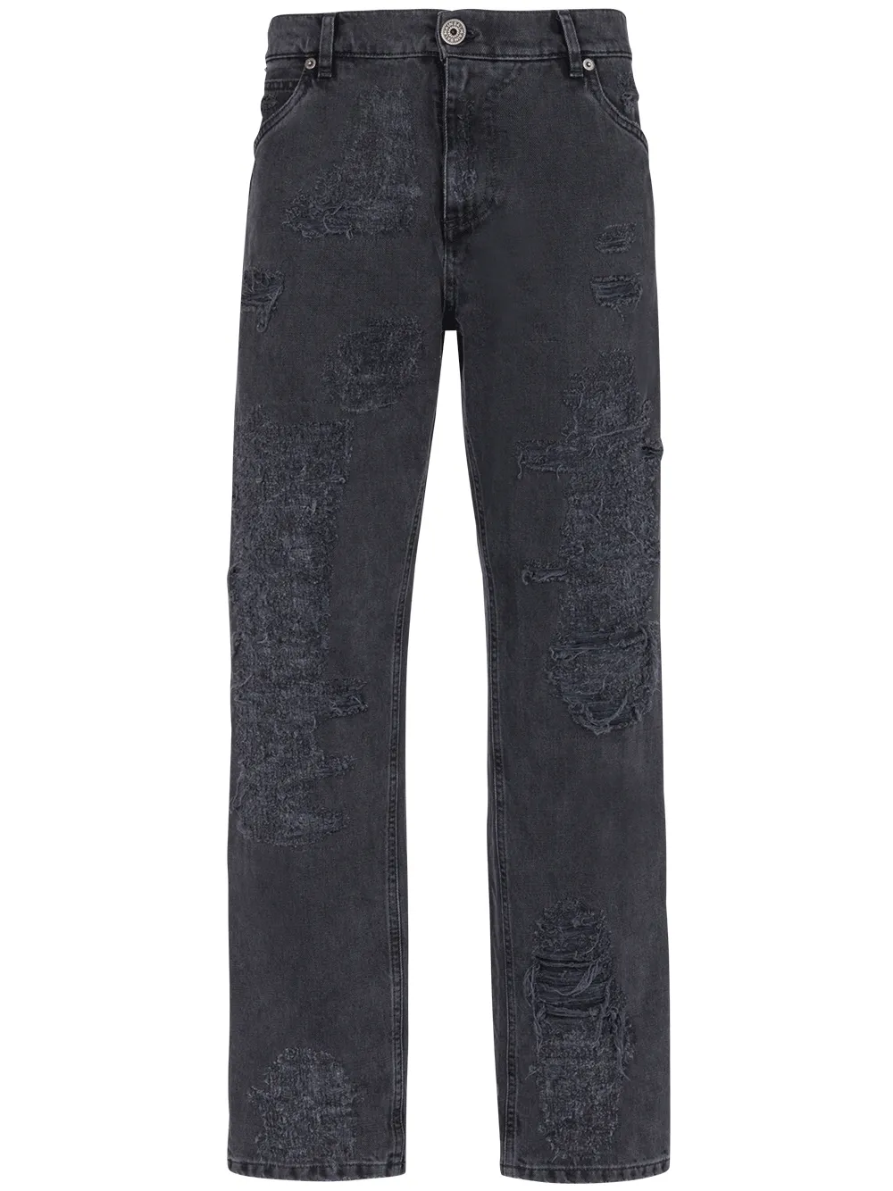 Rip & Repair Straight Denim Pants
