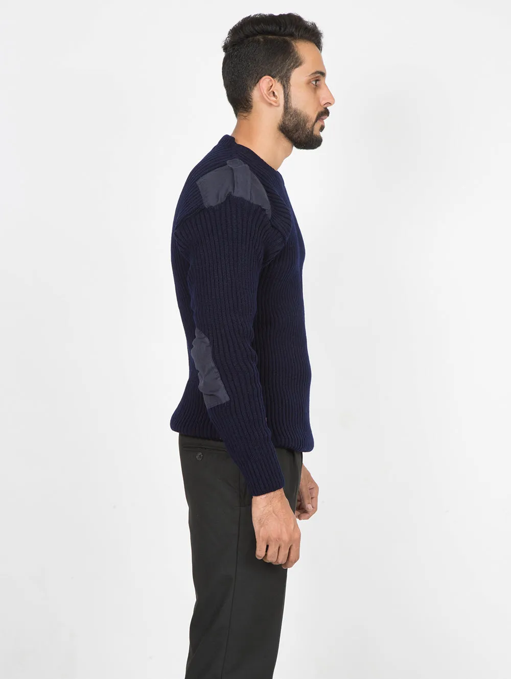 Round-Neck Formal Sweater / Jersey