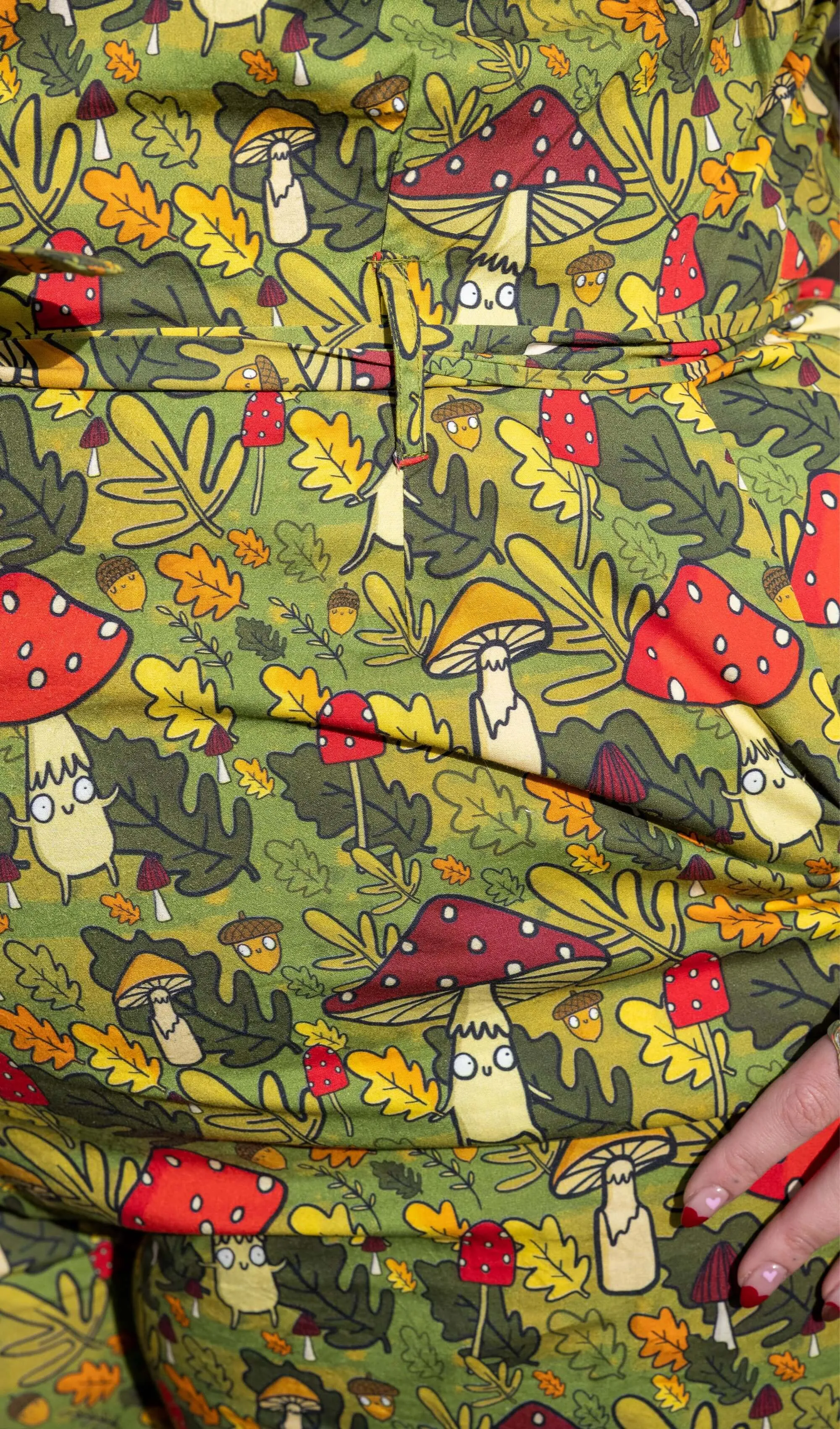 Run & Fly x Katie Abey Mushroom Boi's Jumpsuit