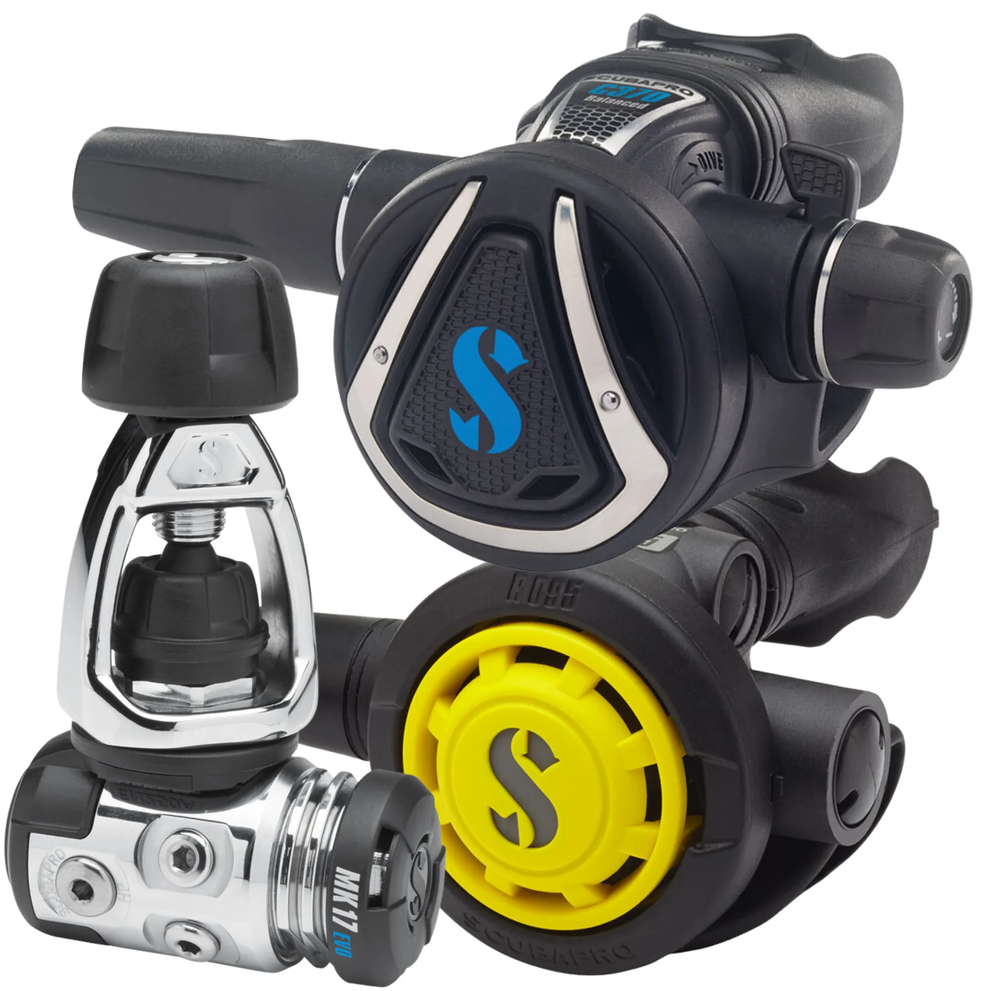 Scubapro MK17 EVO C370/R095 Regulator Set 2024