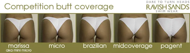 Sunflower Gold Metallic (Connector #2 Gold) BRAZILIAN Cheeky