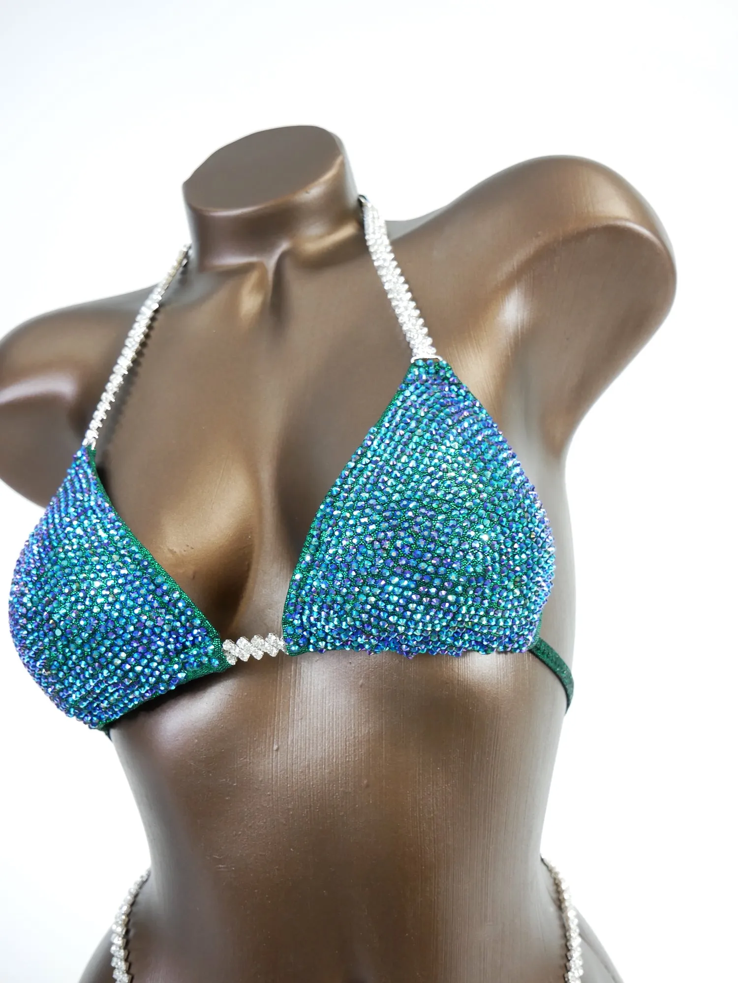 Teal Green AB Bikini Suit