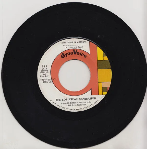 The Bob Crewe Generation - Mini Skirts In Moscow, Or... (7", Single, Promo) (VG )