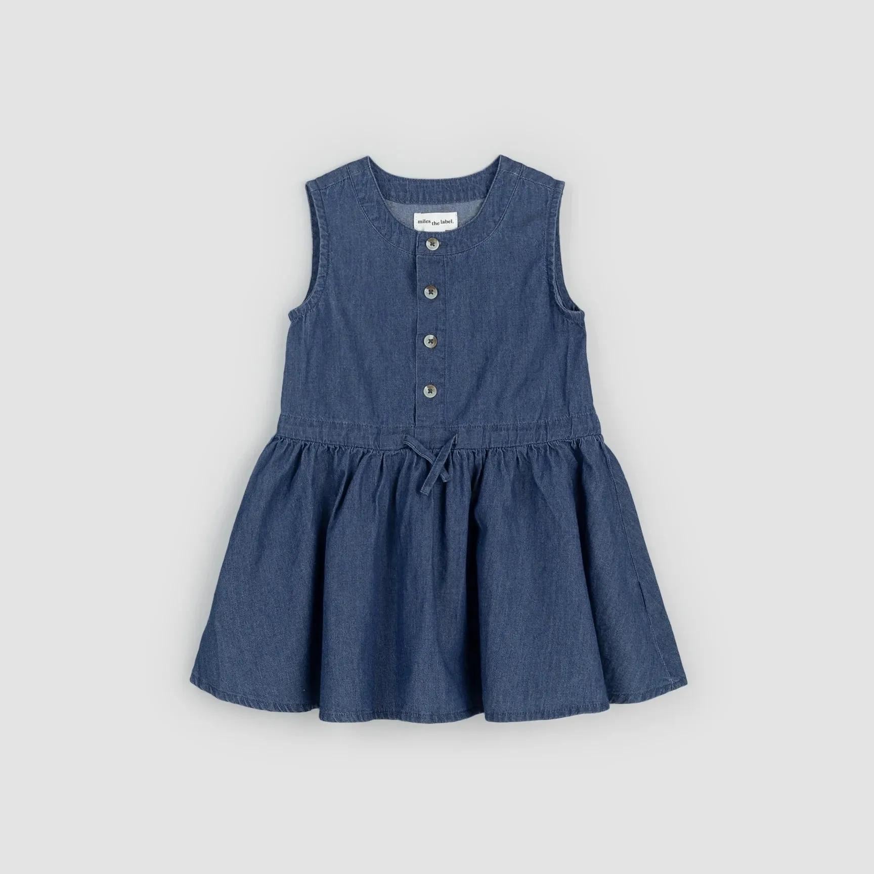 The Chambray Sleeveless Dress - BABY