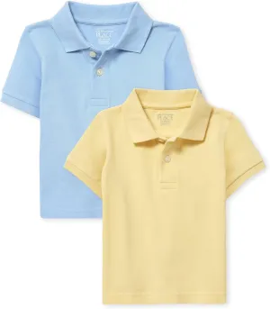 The Children's Place Baby Boys Short Sleeve Pique Polo