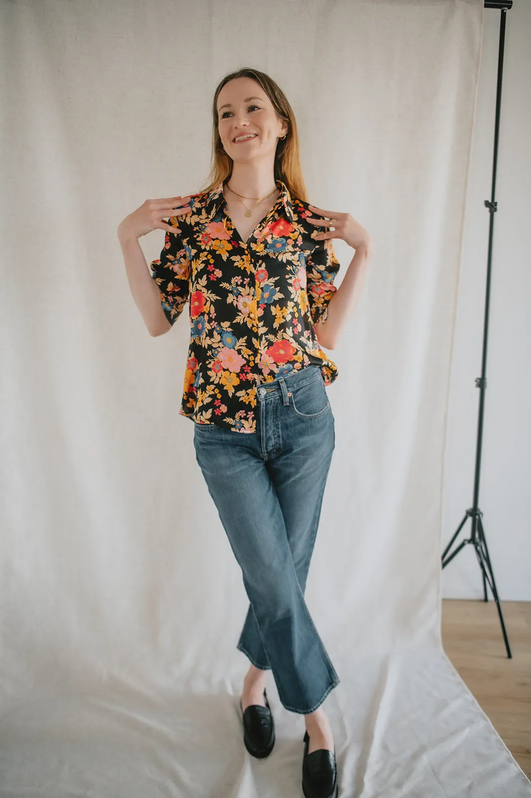 The Josie Mid Rise Crop Denim by ÉTICA - Frozen Wave
