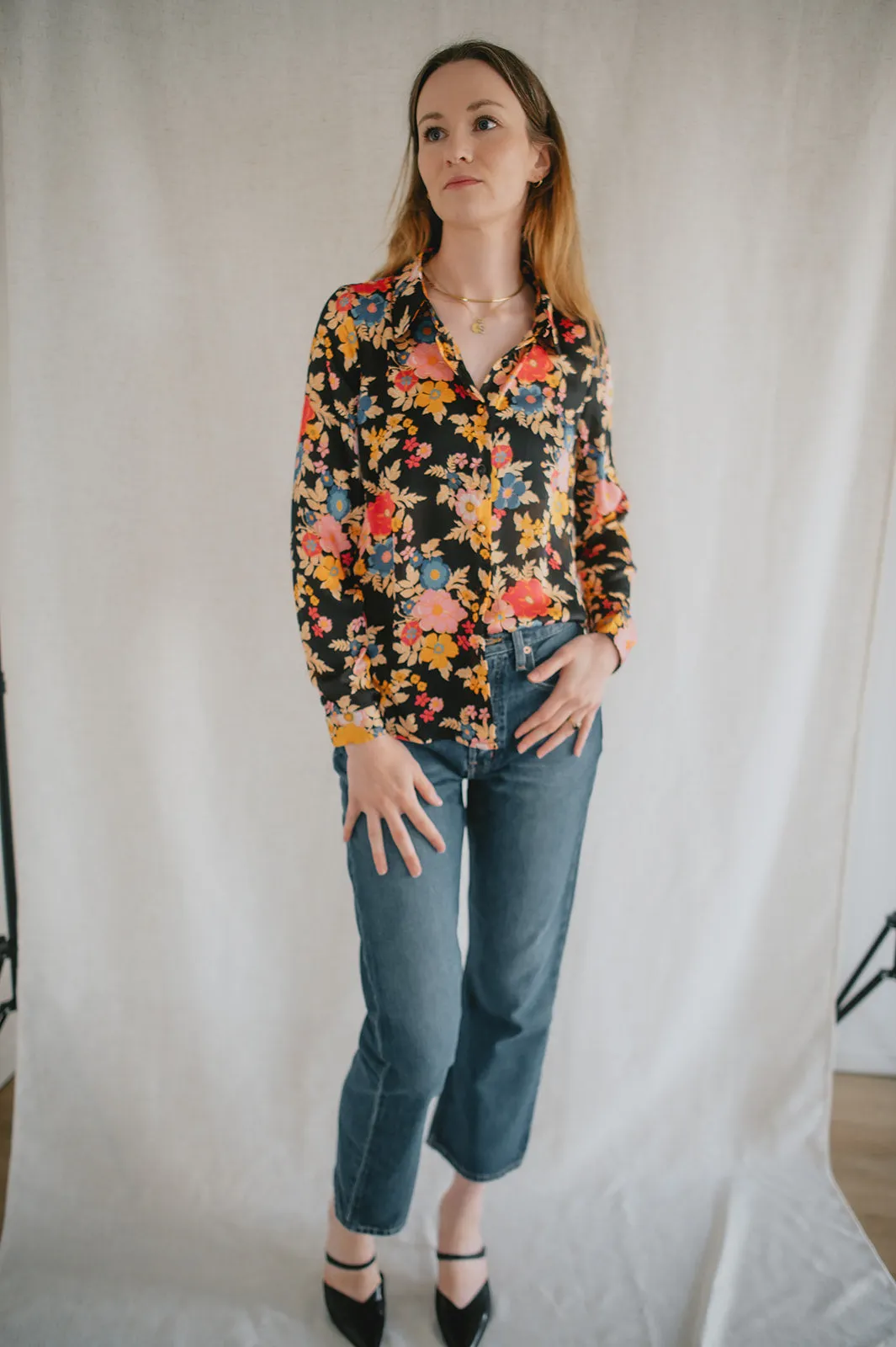 The Josie Mid Rise Crop Denim by ÉTICA - Frozen Wave