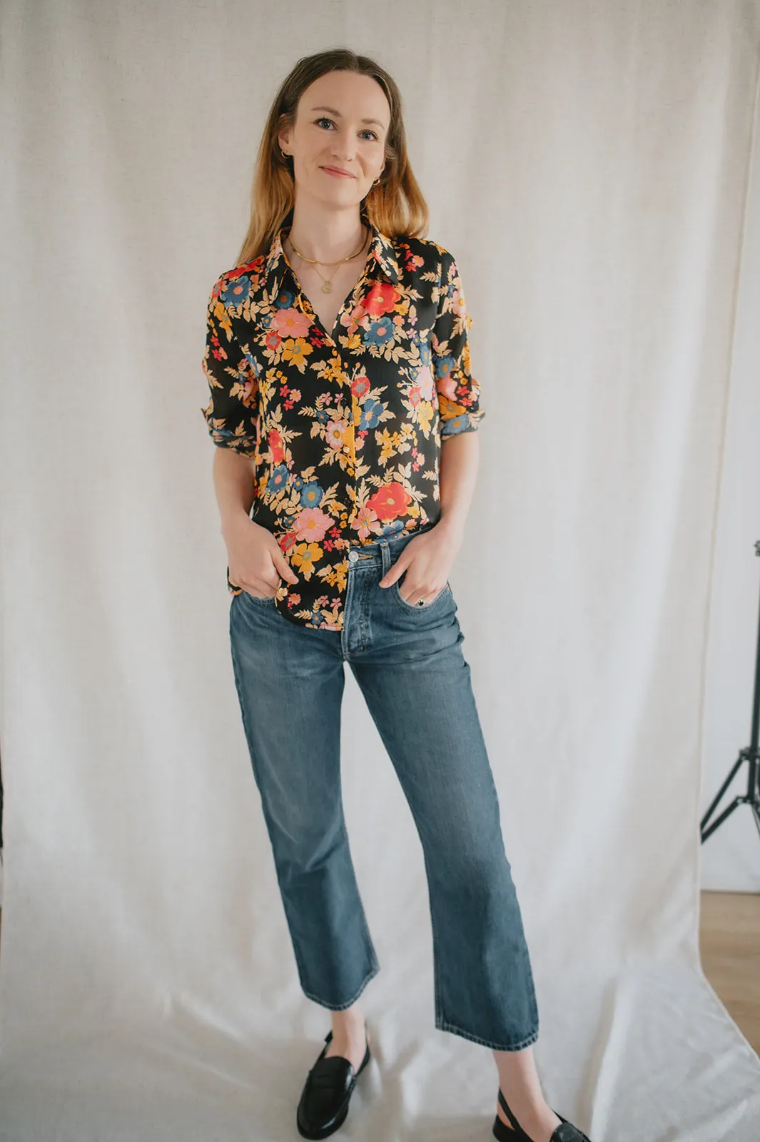 The Josie Mid Rise Crop Denim by ÉTICA - Frozen Wave