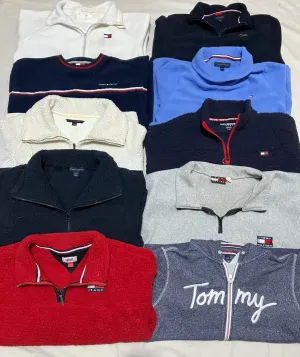 Tommy hilfigure fleece jackets 15 pieces