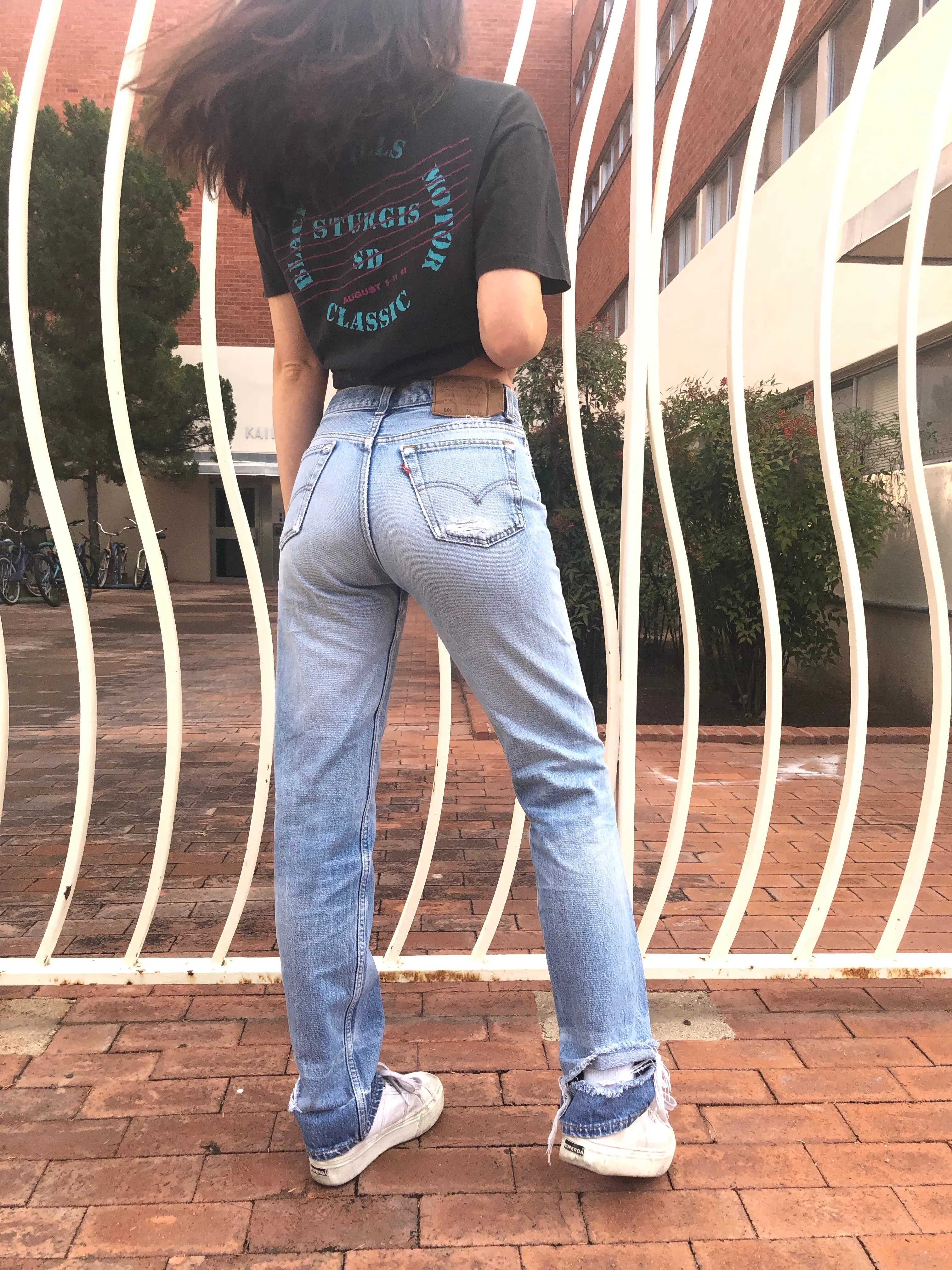 Torn Ankle Levis
