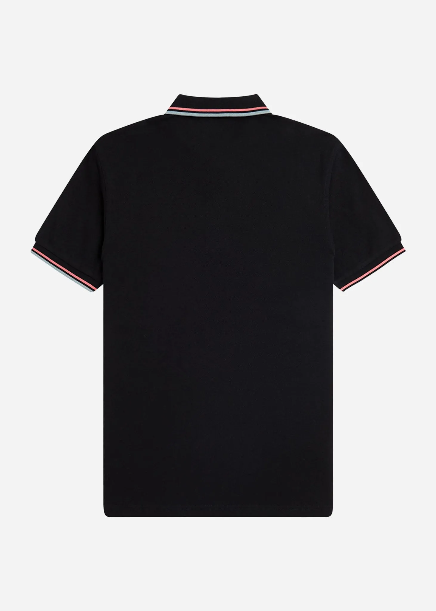 Twin tipped fred perry shirt - black crlhet slvbl