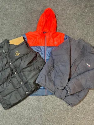 Vintage Branded Puffer Jackets