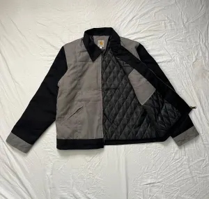 Vintage Carhartt Rework Style Black/Grey Detroit Jackets All Sizes - 15 pcs