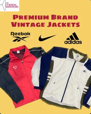 Vintage Jackets Nike, Adidas, Reebok & Levi's