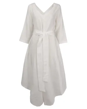 White Linen Jumpsuit