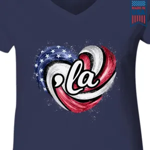 Women's V-neck T-shirt TSVB702