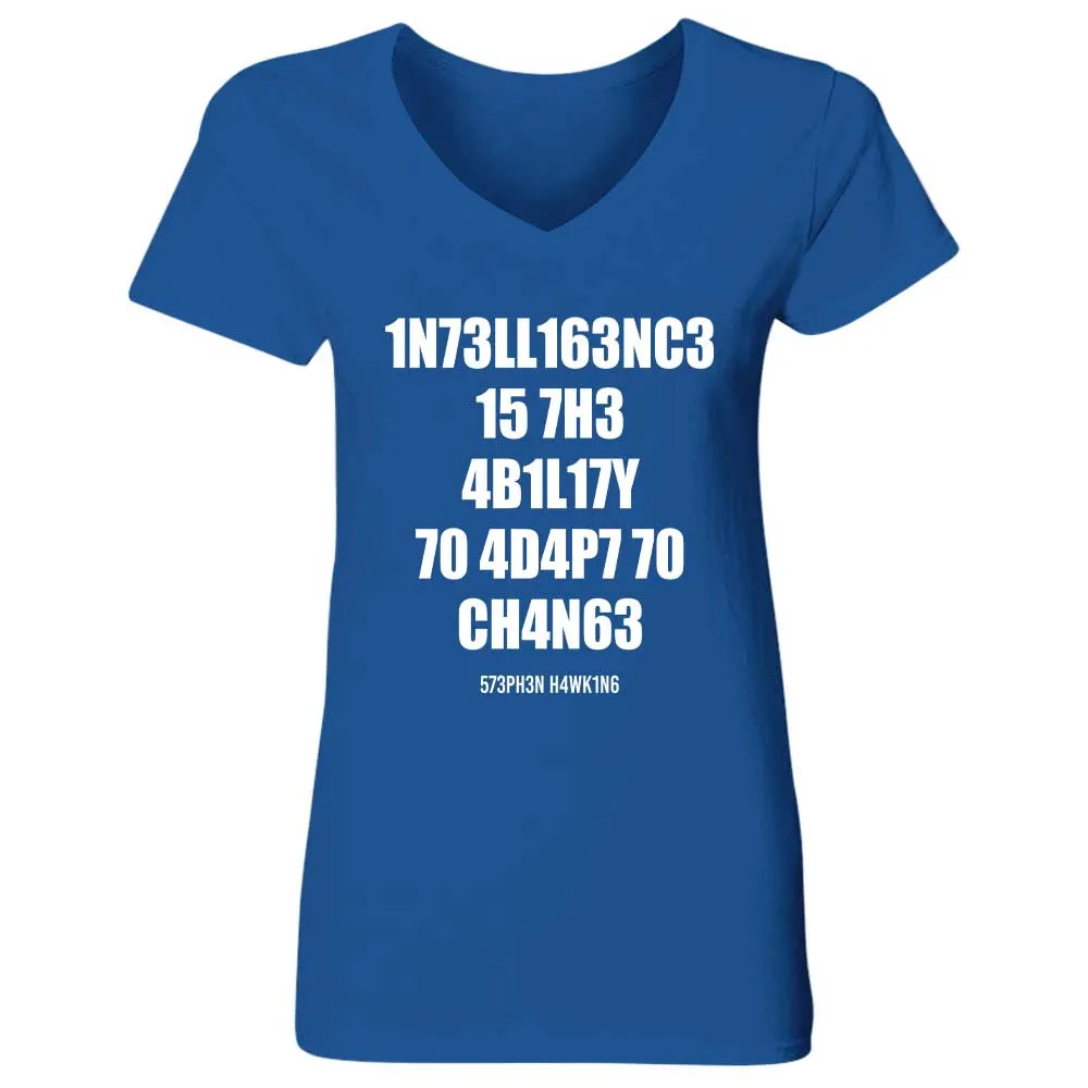 Women's V-neck T-shirt TSVB732