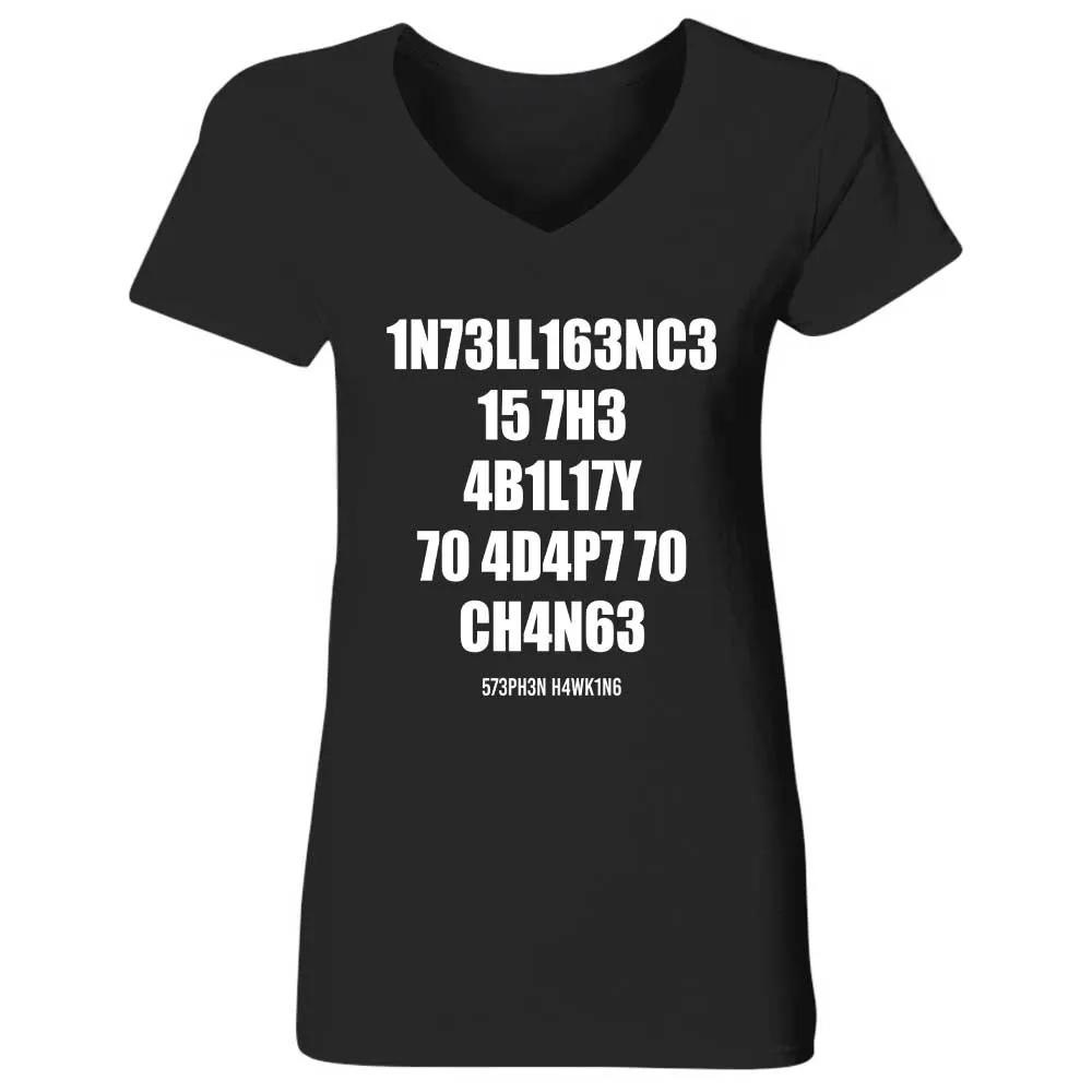 Women's V-neck T-shirt TSVB732
