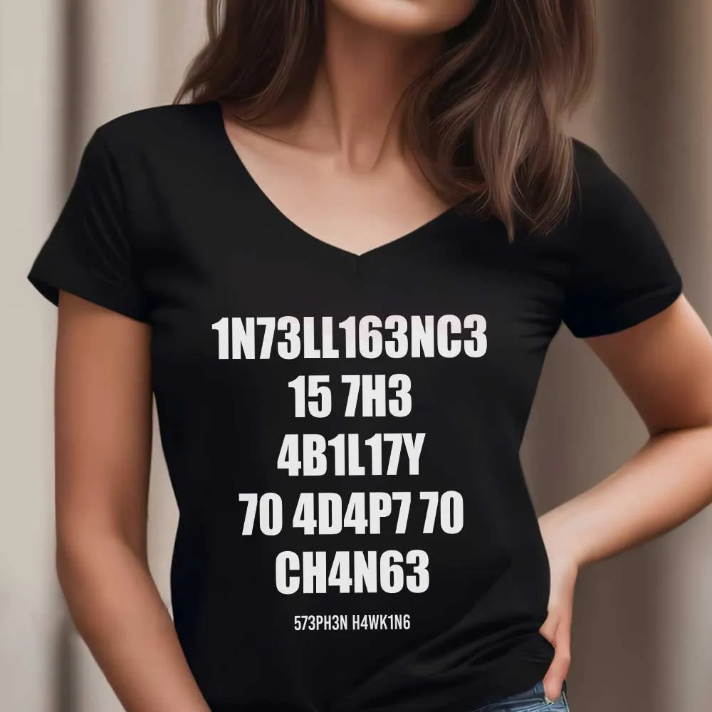 Women's V-neck T-shirt TSVB732